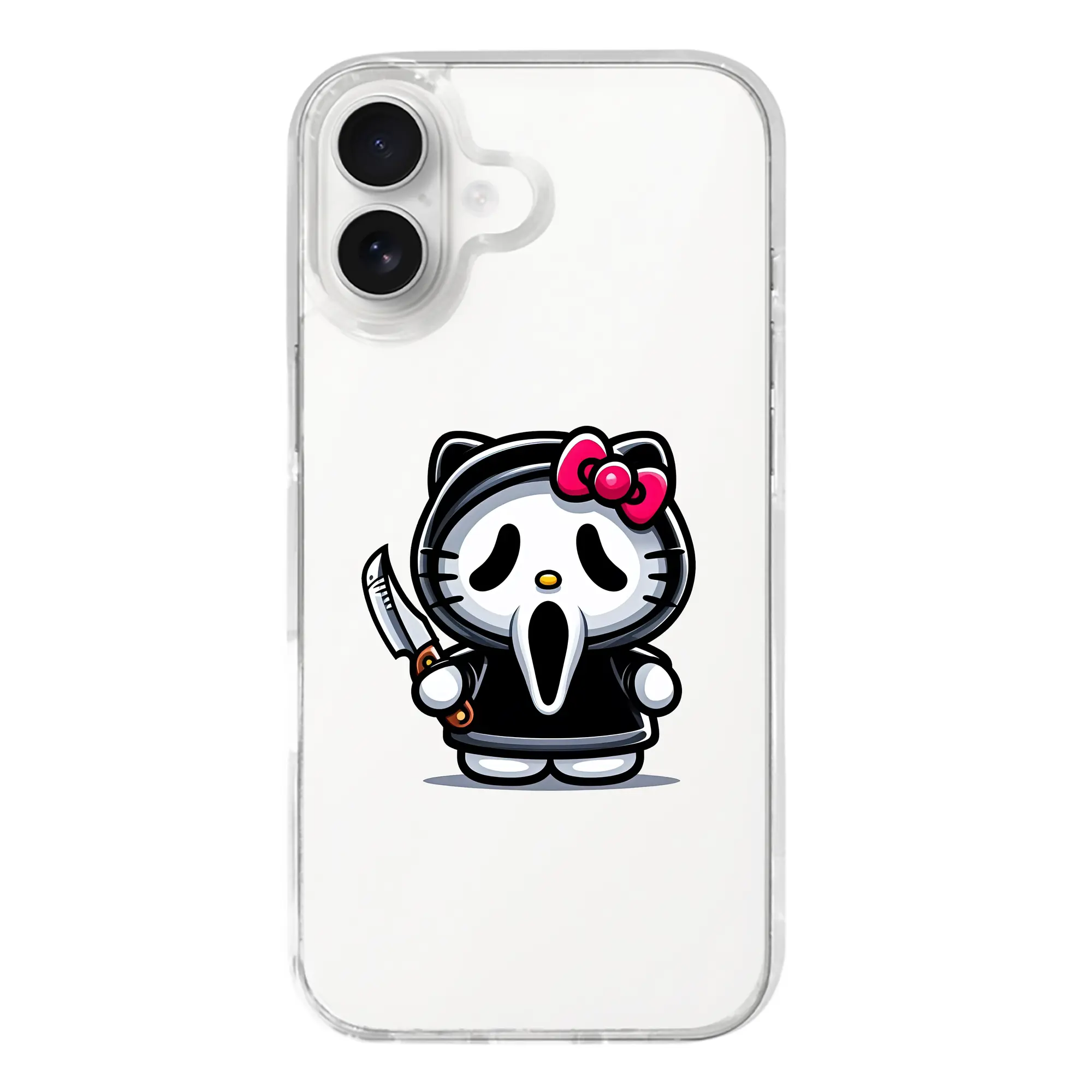 サンリオ グッズ,ハローキティ - iPhone 17シリーズ 透明スマホケース – 薄型・耐衝撃・精密フィット保護カバー